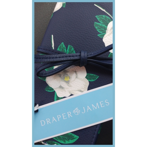 Draper James Blue Floral Travel Jewelry Ro… - Picture 2 of 11
